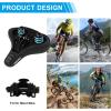 image:imageMZYRH Bicycle SeatOversized Bike SeatComfortable Bike Seat for Exercise Bikes Mountain Bikes Universal Replacement Bicycle SaddleMemory Foam Sweatproof Essential Bike Saddle for Men amp Women