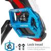 image:imageMZYRH MTB Mountain Bike Pedals 3 Bearing Flat Platform Compatible with SPDDual Function Sealed Clipless Aluminum 916 Pedals with Cleats for Roadblue 3 bearings