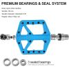 image:imageMZYRH MTB Pedals Mountain Bike Pedals3 Bearings 916 Lightweight Nylon Fiber Bicycle Platform Pedals for Road Mountain BMX MTB