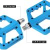 image:imageMZYRH MTB Pedals Mountain Bike Pedals3 Bearings 916 Lightweight Nylon Fiber Bicycle Platform Pedals for Road Mountain BMX MTB