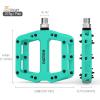 image:imageMZYRH Mountain Bike Pedals 916 3 Sealed Bearings Lightweight NonSlip Nylon Fiber Bicycle Platform Pedals for Road BMX MTBGreen 3 bearings