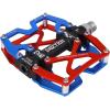 image:imageMZYRH Mountain Bike Pedals Ultra Strong Colorful CNC Machined 916 Cycling Sealed 3 Bearing PedalsBlueRed 3 Bearings