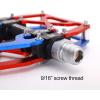 image:imageMZYRH Mountain Bike Pedals Ultra Strong Colorful CNC Machined 916 Cycling Sealed 3 Bearing PedalsBlueRed 3 Bearings