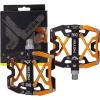 image:imageMZYRH Mountain Bike Pedals Ultra Strong Colorful CNC Machined 916 Cycling Sealed 3 Bearing PedalsGlod Black 3 Bearings