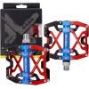 image:imageMZYRH Mountain Bike Pedals Ultra Strong Colorful CNC Machined 916 Cycling Sealed 3 Bearing PedalsRED BLUE BLACK 3 Bearings