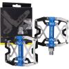 image:imageMZYRH Mountain Bike Pedals Ultra Strong Colorful CNC Machined 916 Cycling Sealed 3 Bearing PedalsSilvery BLUE BLACK 3 Bearings