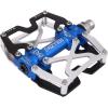 image:imageMZYRH Mountain Bike Pedals Ultra Strong Colorful CNC Machined 916 Cycling Sealed 3 Bearing PedalsSilvery BLUE BLACK 3 Bearings