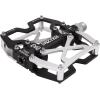 image:imageMZYRH Mountain Bike Pedals Ultra Strong Colorful CNC Machined 916 Cycling Sealed 3 Bearing PedalsSilvery Black 3 Bearings