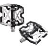 image:imageMZYRH Mountain Bike Pedals Ultra Strong Colorful CNC Machined 916 Cycling Sealed 3 Bearing PedalsSilvery Black 3 Bearings