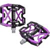 image:imageMZYRH Mountain Bike Pedals Ultra Strong Colorful CNC Machined 916 Cycling Sealed 3 Bearing Pedalspurple black 3 Bearings