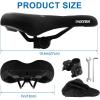 image:imageMZYRH Mountain Bike Seat of Comfortable Memory Foam Bicycle Seats for Men amp WomenWaterproof Breathable Bike SeatBike Saddles for MTB BMX amp RoadIndoor Outdoor Comfort Cycling