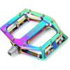 image:imageMZYRH RoadMountain Bike Pedals MTB Pedals Aluminum Alloy Bicycle Pedals 916 Sealed Bearing Lightweight Platform for Road Mountain BMX MTB BikeRainbow