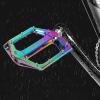 image:imageMZYRH RoadMountain Bike Pedals MTB Pedals Aluminum Alloy Bicycle Pedals 916 Sealed Bearing Lightweight Platform for Road Mountain BMX MTB BikeRainbow