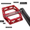 image:imageMZYRH RoadMountain Bike Pedals MTB Pedals Aluminum Alloy Bicycle Pedals 916 Sealed Bearing Lightweight Platform for Road Mountain BMX MTB BikeRed