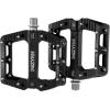 image:imageMZYRH RoadMountain Bike Pedals MTB Pedals Bicycle Flat Pedals 3 Bearings 916 Aluminum Alloy Bicycle Platform Pedals for BMX MTBBlack
