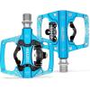 image:imageMZYRH Mountain Bike Pedals Bearing Flat Platform Compatible with SPDDual Function Sealed Clipless Aluminum 916 Pedals with Cleats for Road MTB Mountain Bikes