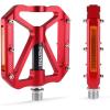 image:imageMZYRH Mountain Bike Pedals MTB Pedals3 Sealed Bearings Bicycle Pedals with Reflectors916 NonSlip Bike Pedals Platform Bicycle Flat Alloy Pedals for Road BMX MTB