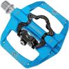 image:imageMZYRH PedalMTB Mountain Bike Pedals Compatible with Dual Function Sealed Clipless Aluminum 916 Bicycle Flat Platform with Cleats for Road MTBBlue
