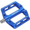 image:imageMZYRH RoadMountain Bike Pedals MTB Pedals Bicycle Flat Pedals 3 Bearings 916 Aluminum Alloy Bicycle Platform Pedals for BMX MTBBlue