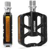 image:imageMZYRH Youth Bicycle PedalKids Bike Pedal with Reflectors916 Inch Aluminum Alloy Mountain Bike Pedal NonSlip Bicycle Pedal for Road BMX MTB Bike