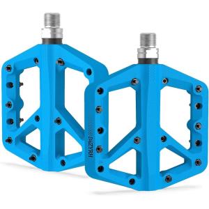 image:imageMZYRH MTB Pedals Mountain Bike Pedals3 Bearings 916 Lightweight Nylon Fiber Bicycle Platform Pedals for Road Mountain BMX MTB